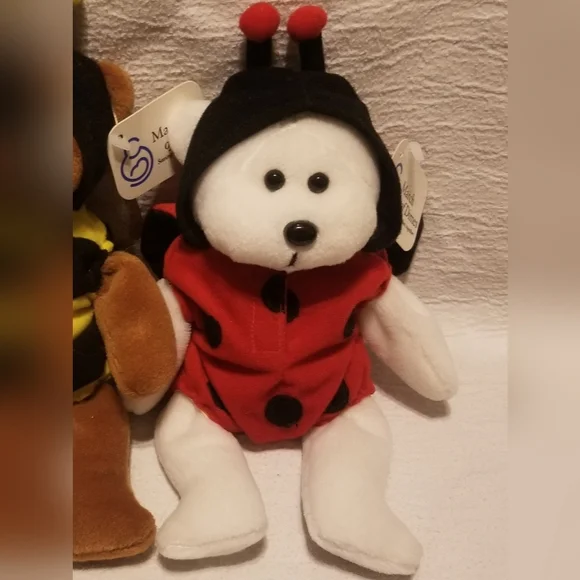 EUC 2001 March of Dimes ladybug bear Rosy - Picture 5 of 5